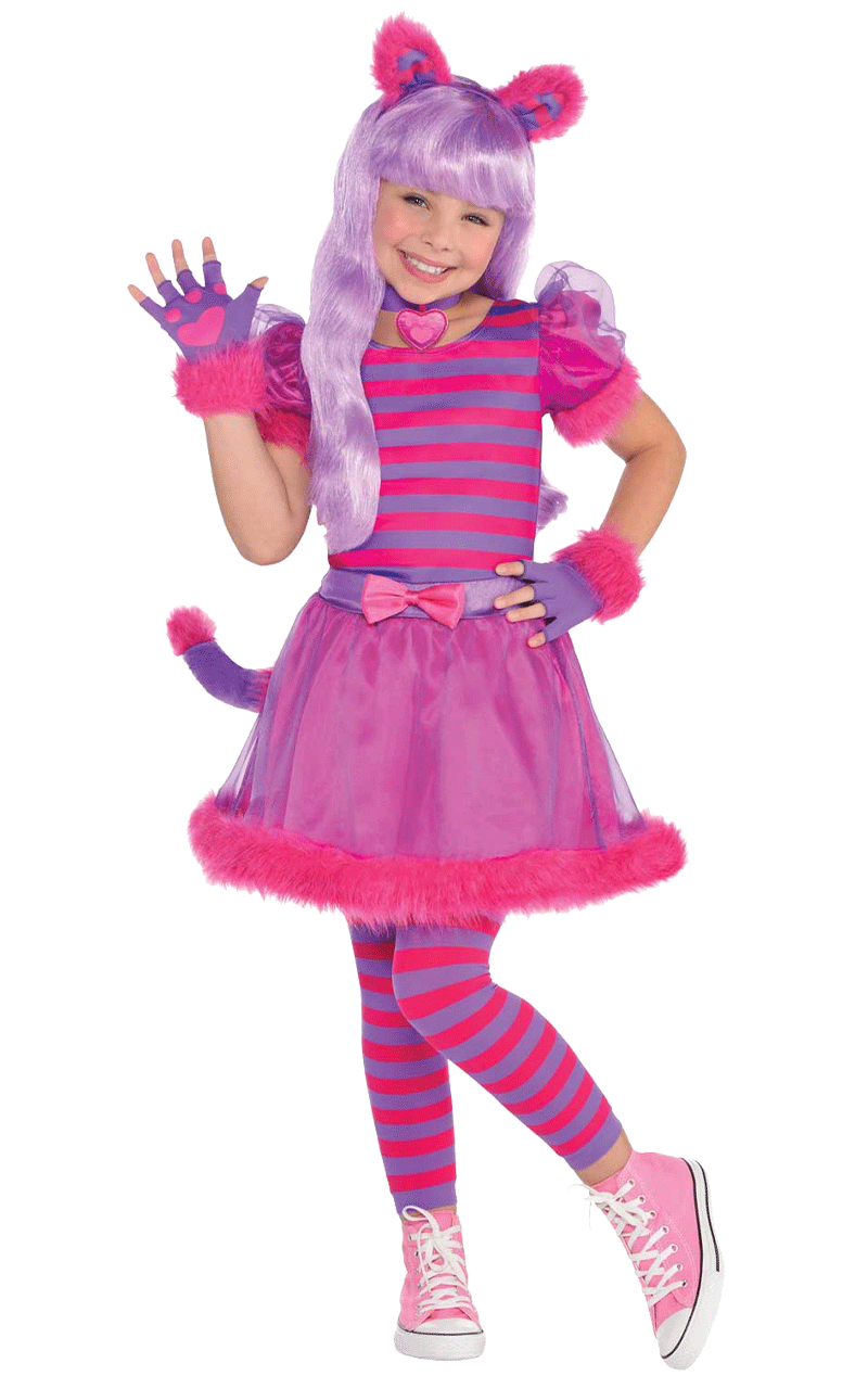 Girls Cheshire Cat Costume