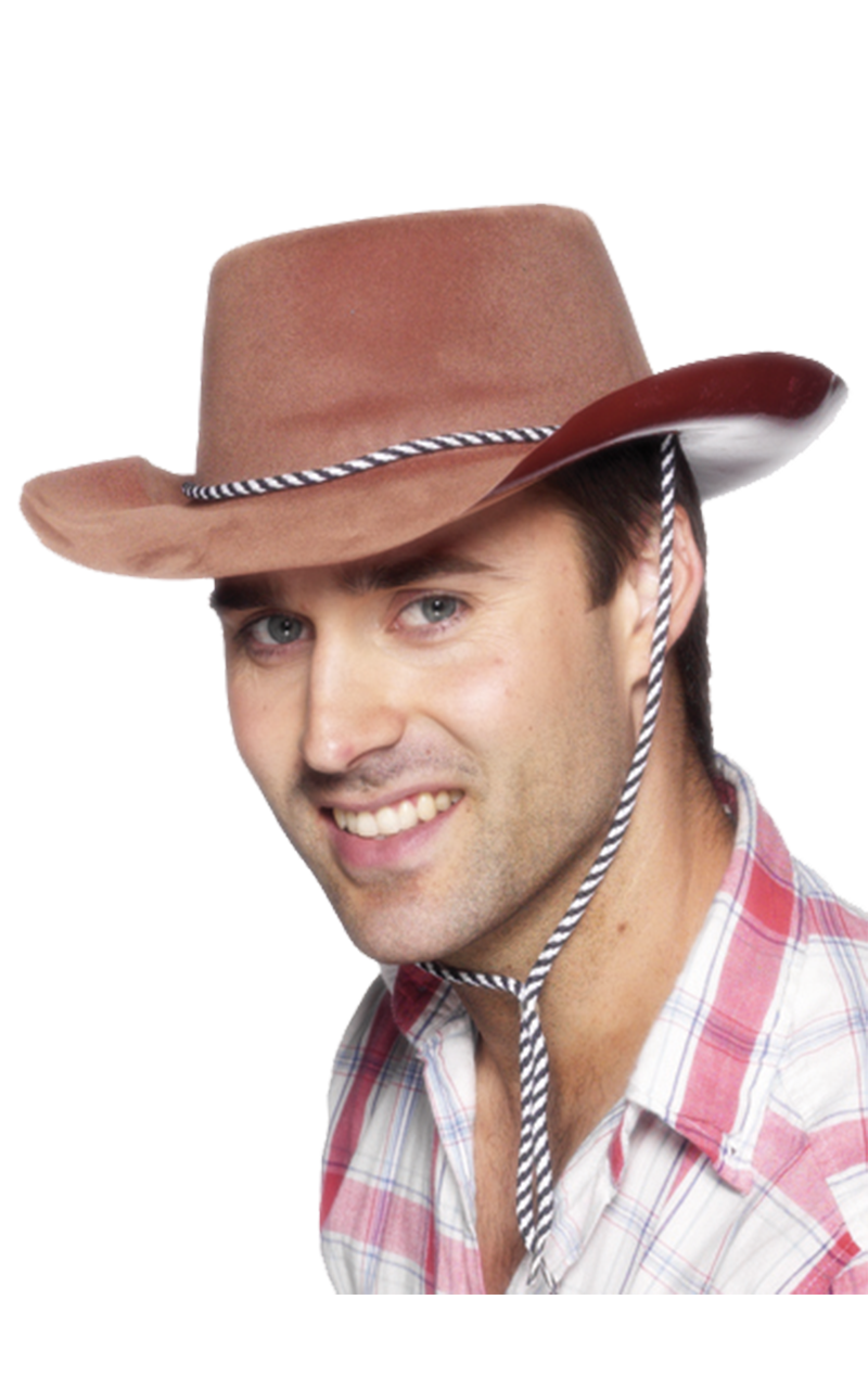 Small Brown Cowboy Hat