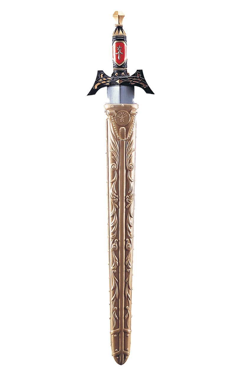 Golden Medieval Sword