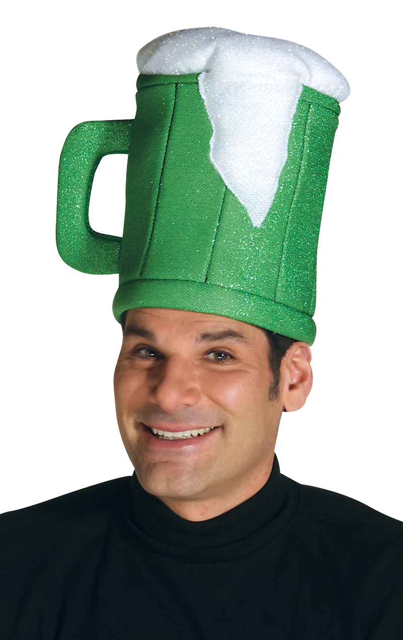 Green Beer Mug Hat
