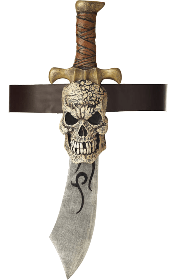 Pirate Sword with Skull Sheath