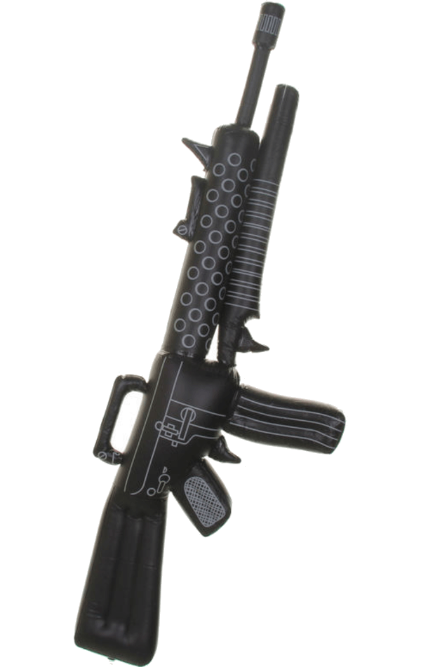Inflatable Fake Machine Gun Accessory