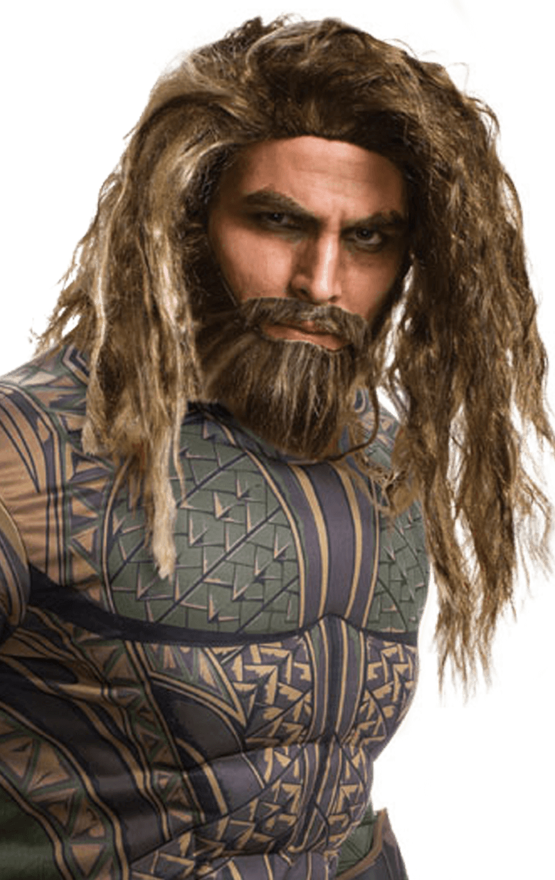 Aquaman Beard and Wig Set