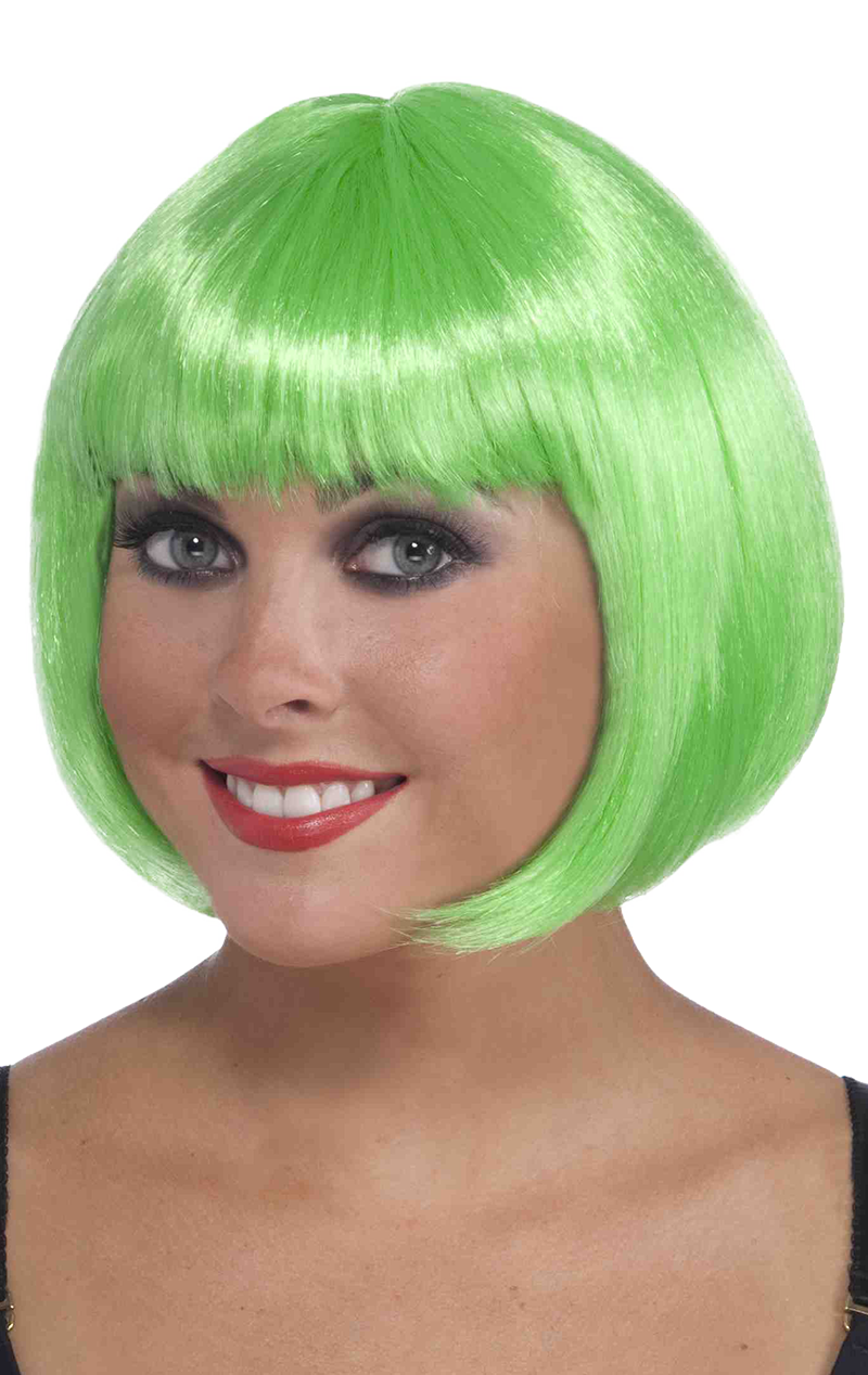 Neon Green Wig