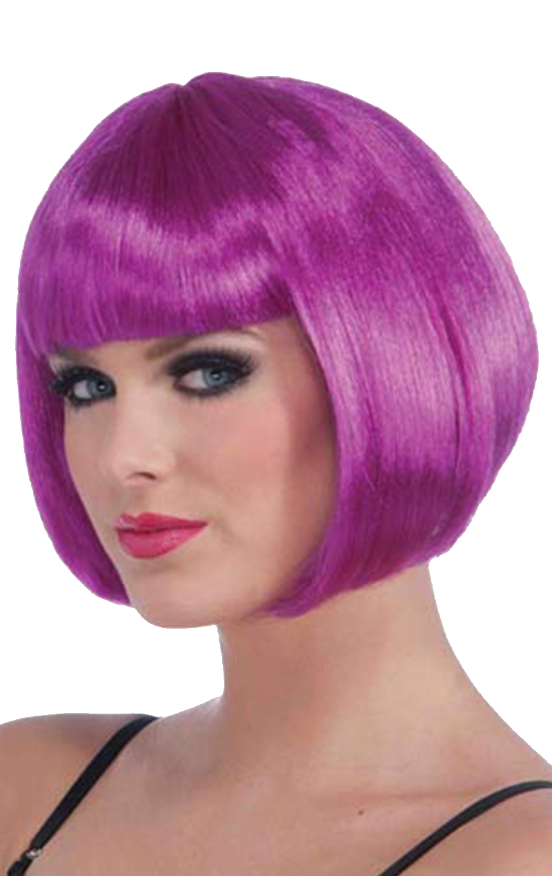 Neon Purple Wig