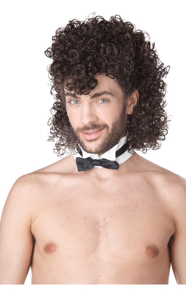 Male Stripper Wig -Brown