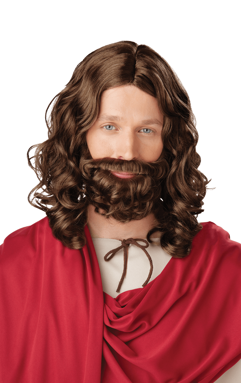 Jesus Wig and Beard Accessory