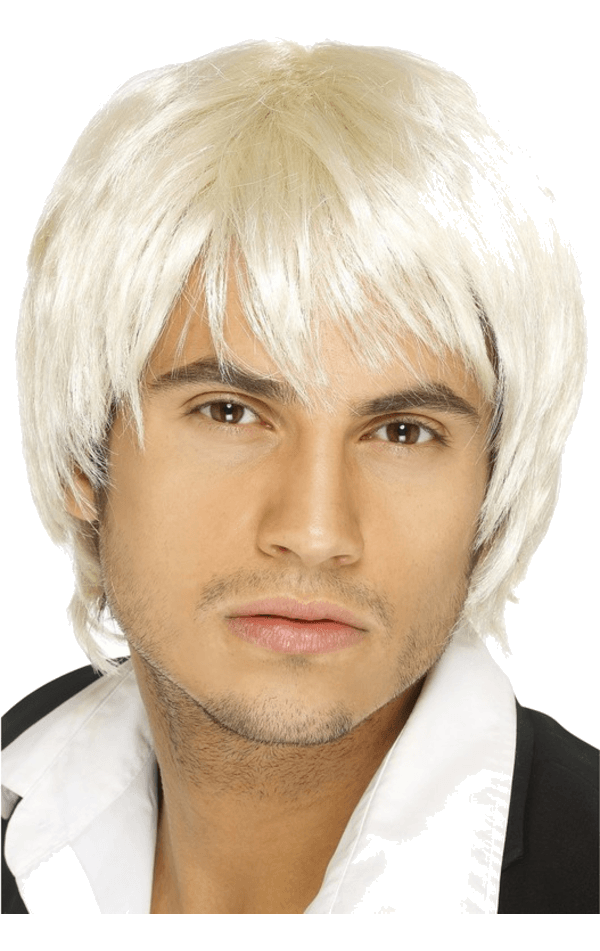 Blonde Boy Band Wig