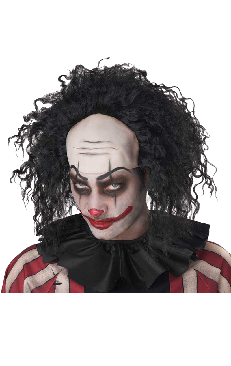 Evil Bald Clown Wig