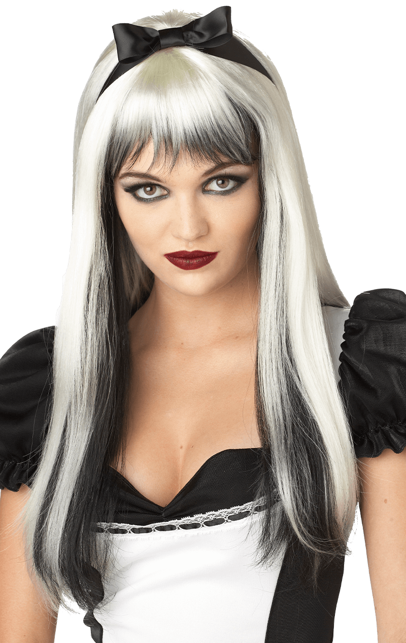 Enchanted Fairytale Black and Blonde Wig