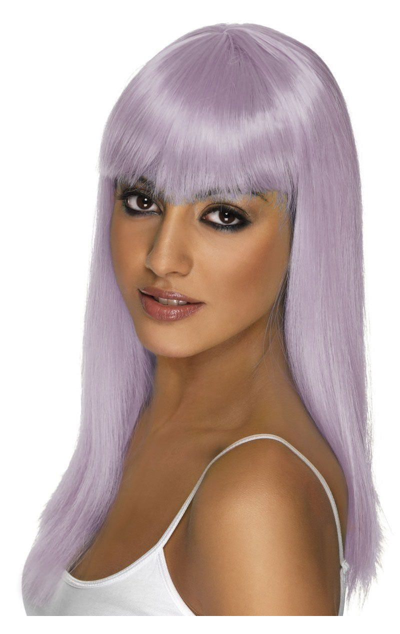 Long Lilac Glamourama Wig