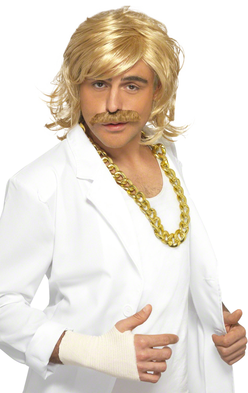 Keith Lemon Wig and Moustache