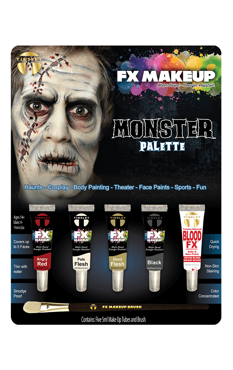 Monster Make-Up Palette Set