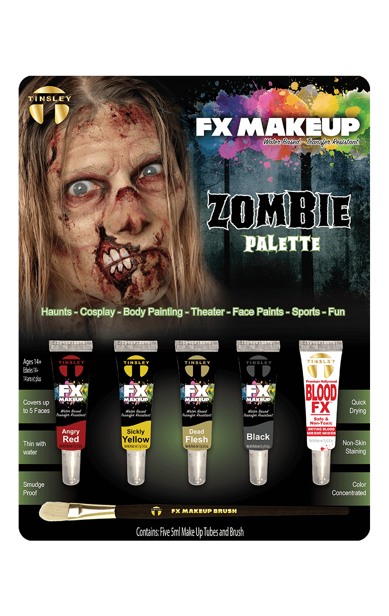 Zombie Palette FX Makeup Kit