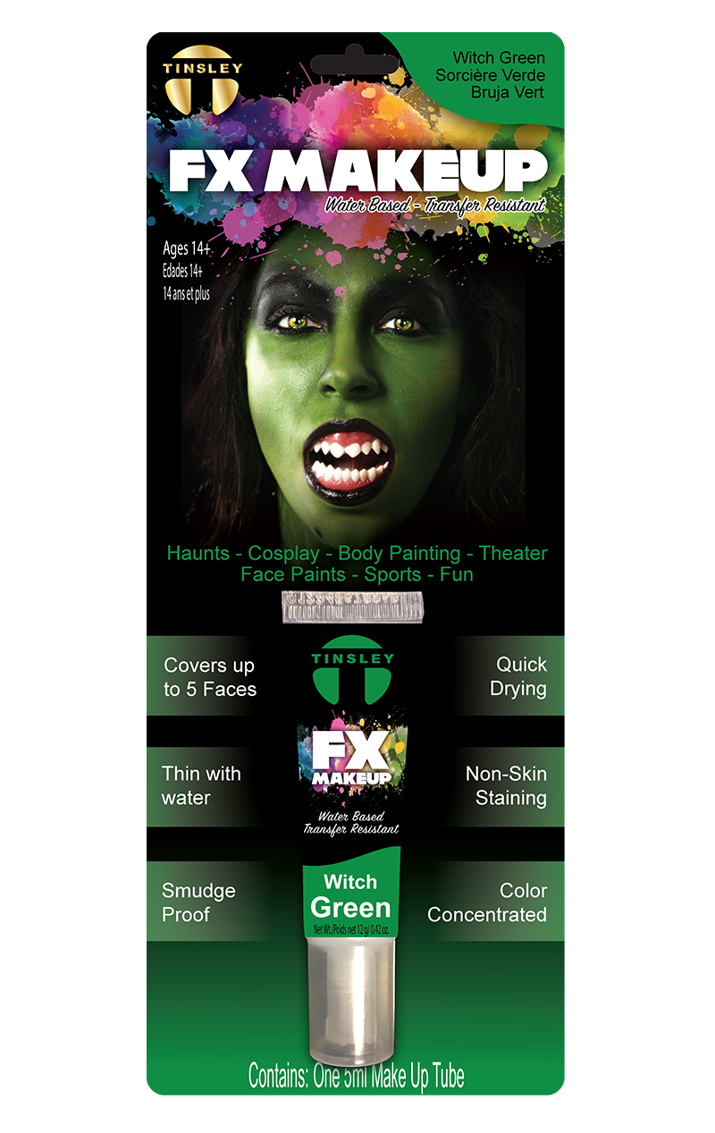 Witch Green FX Makeup