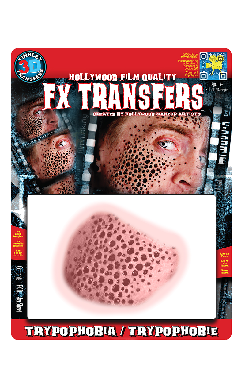 Trypophobia 3D Transfers Medium