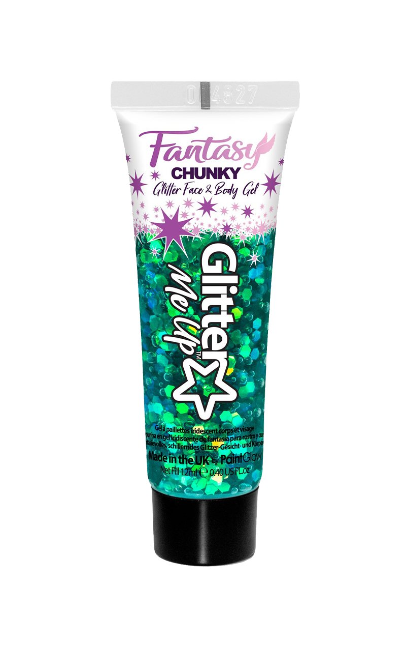 Green Fantasy Chunky Glitter Gel