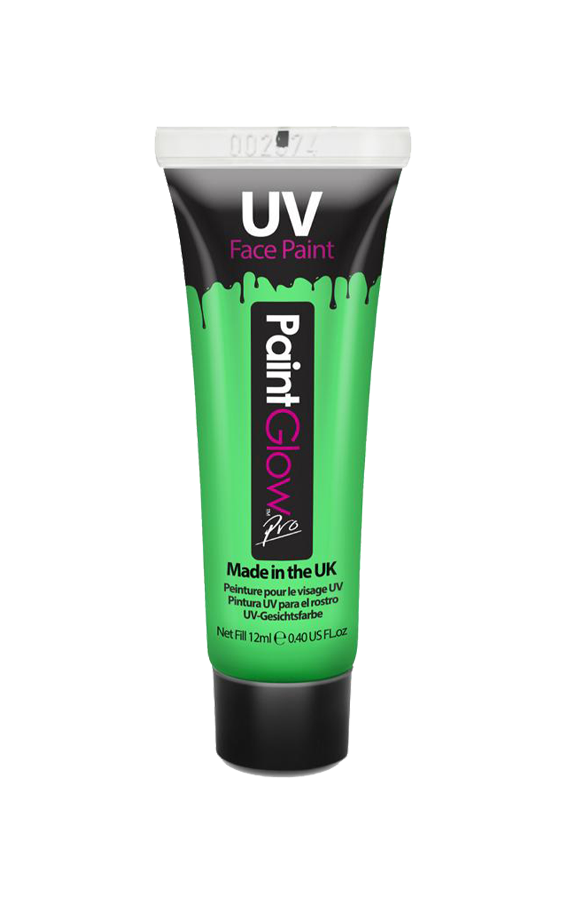 Green UV Face and Body Paint