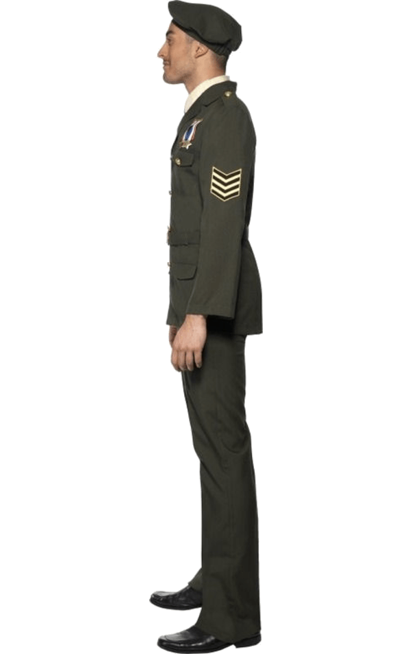 Adult Mens Wartime Officer Costume