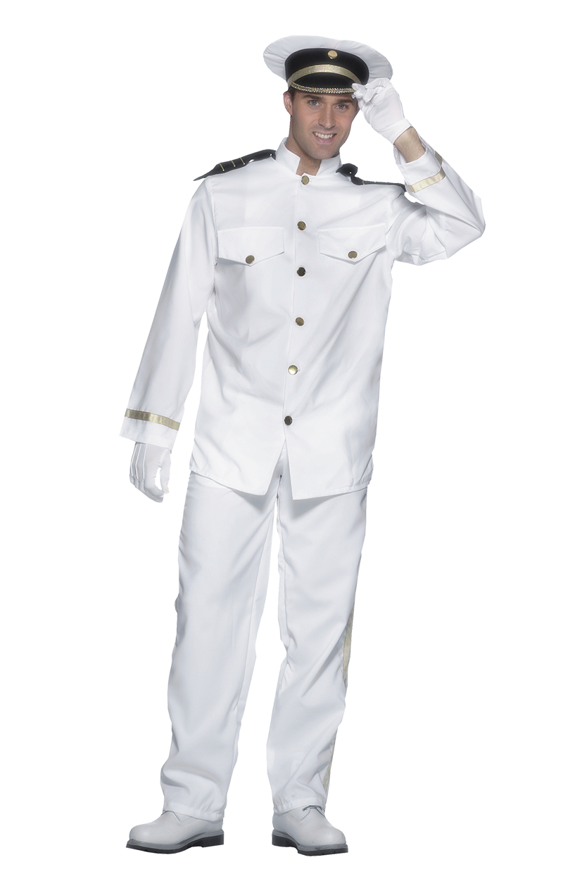 Mens Naval Officer Costume