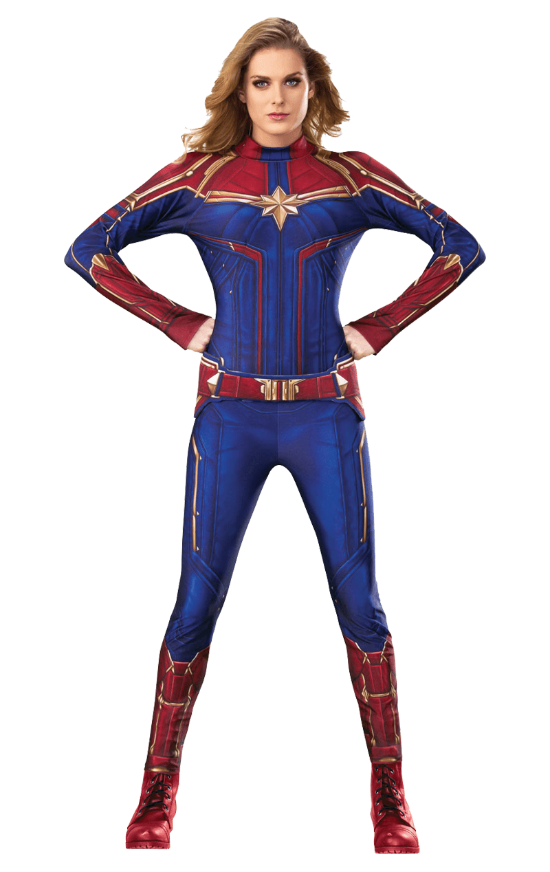 Womens Captain Marvel Costume
