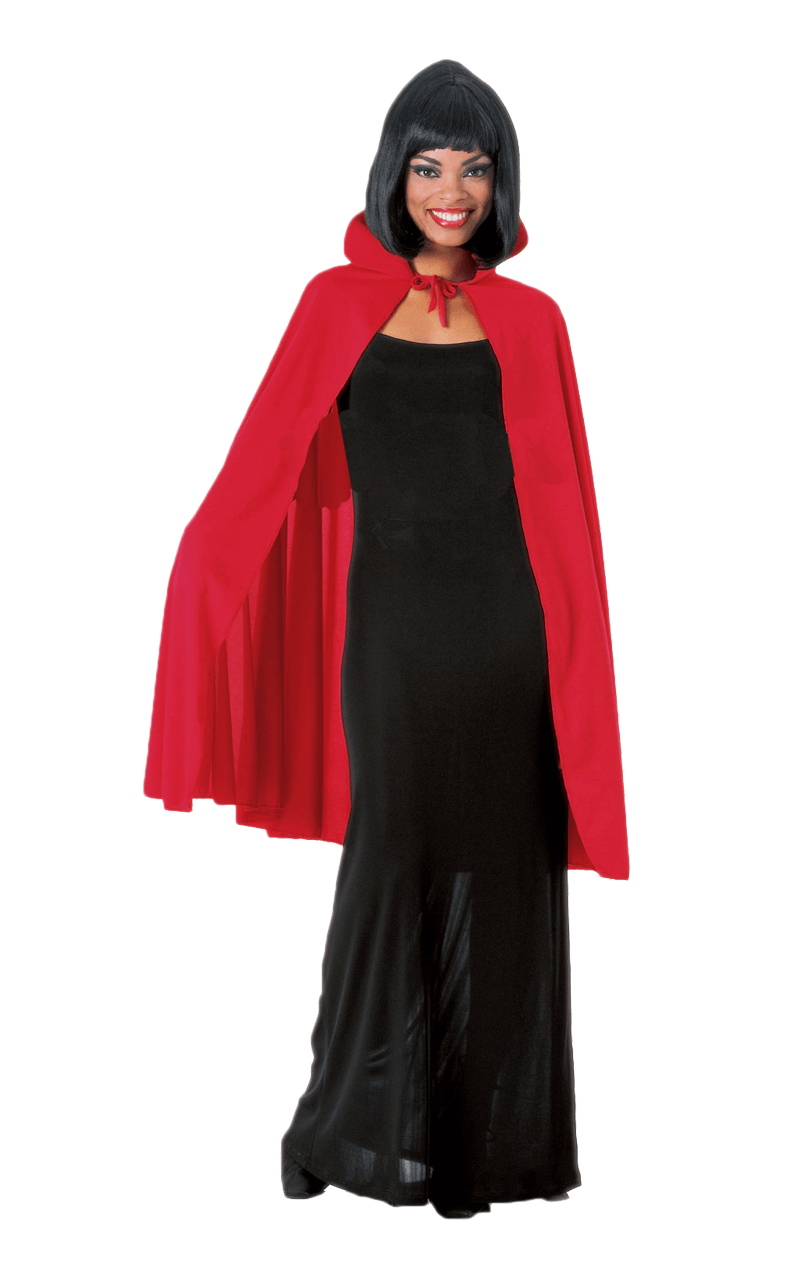 Unisex Red 45 Cape