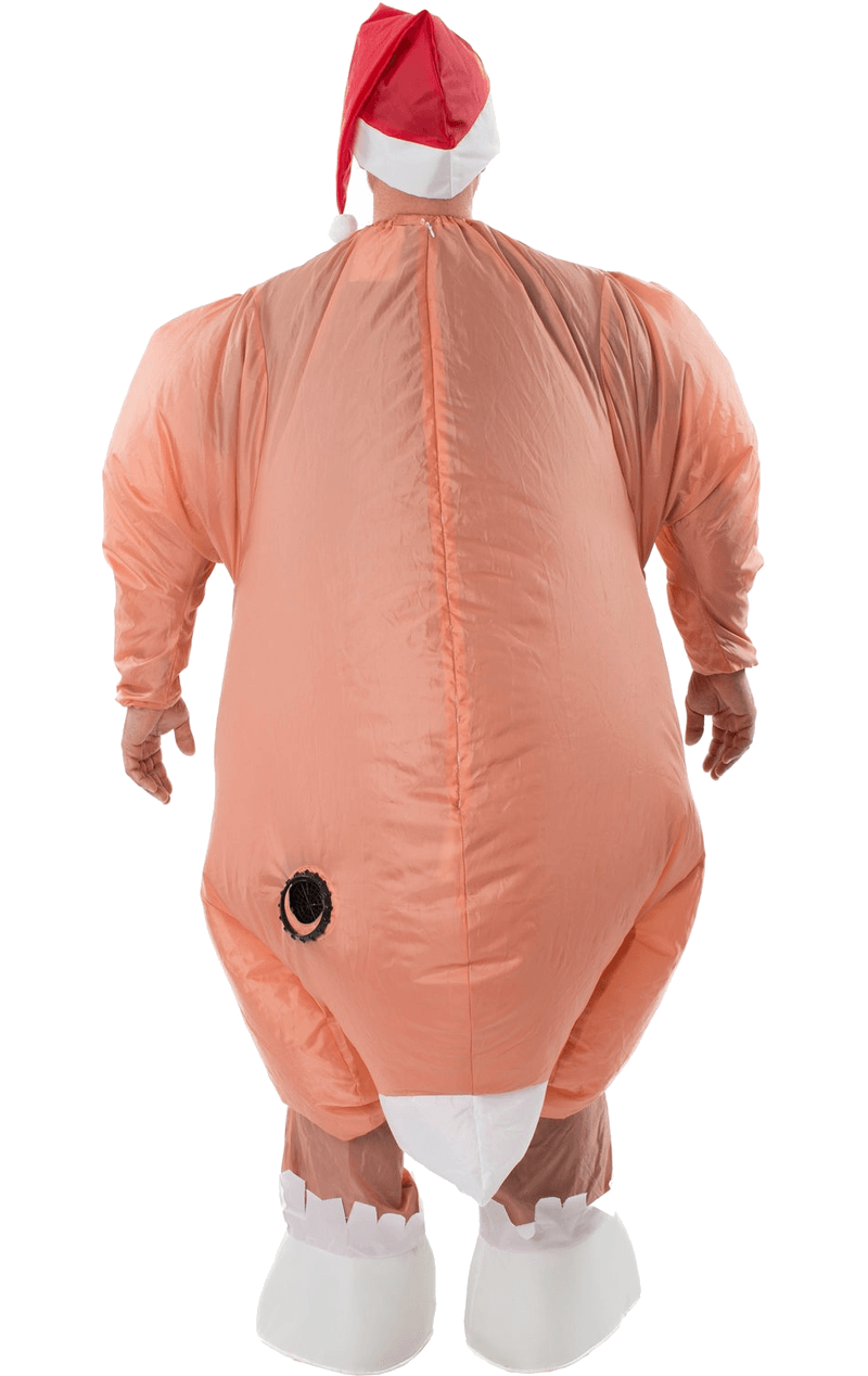 Adult Inflatable Christmas Roast Turkey Costume