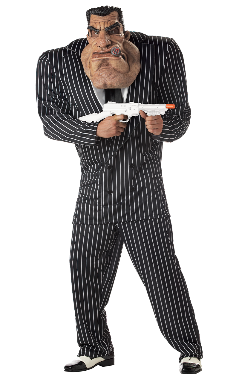 Adult Mobster Gangster Costume