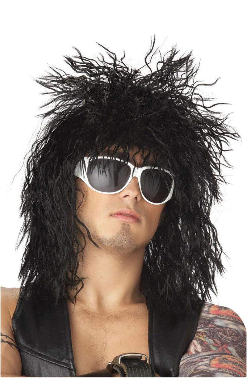 Rockin Dude Black Wig