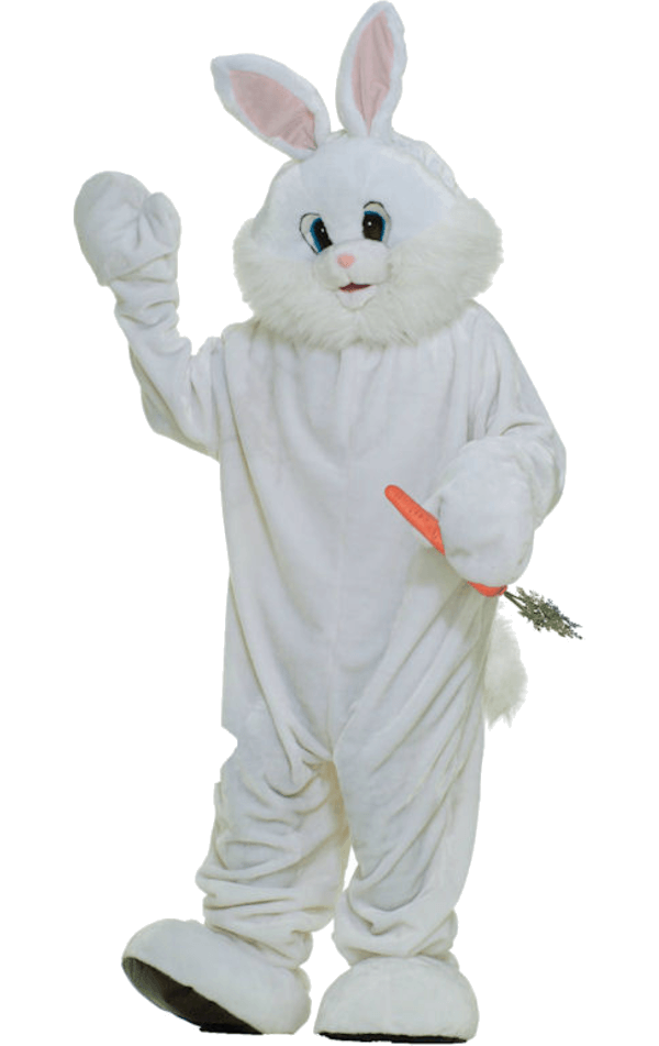 Adult Deluxe Plush Bunny Costume