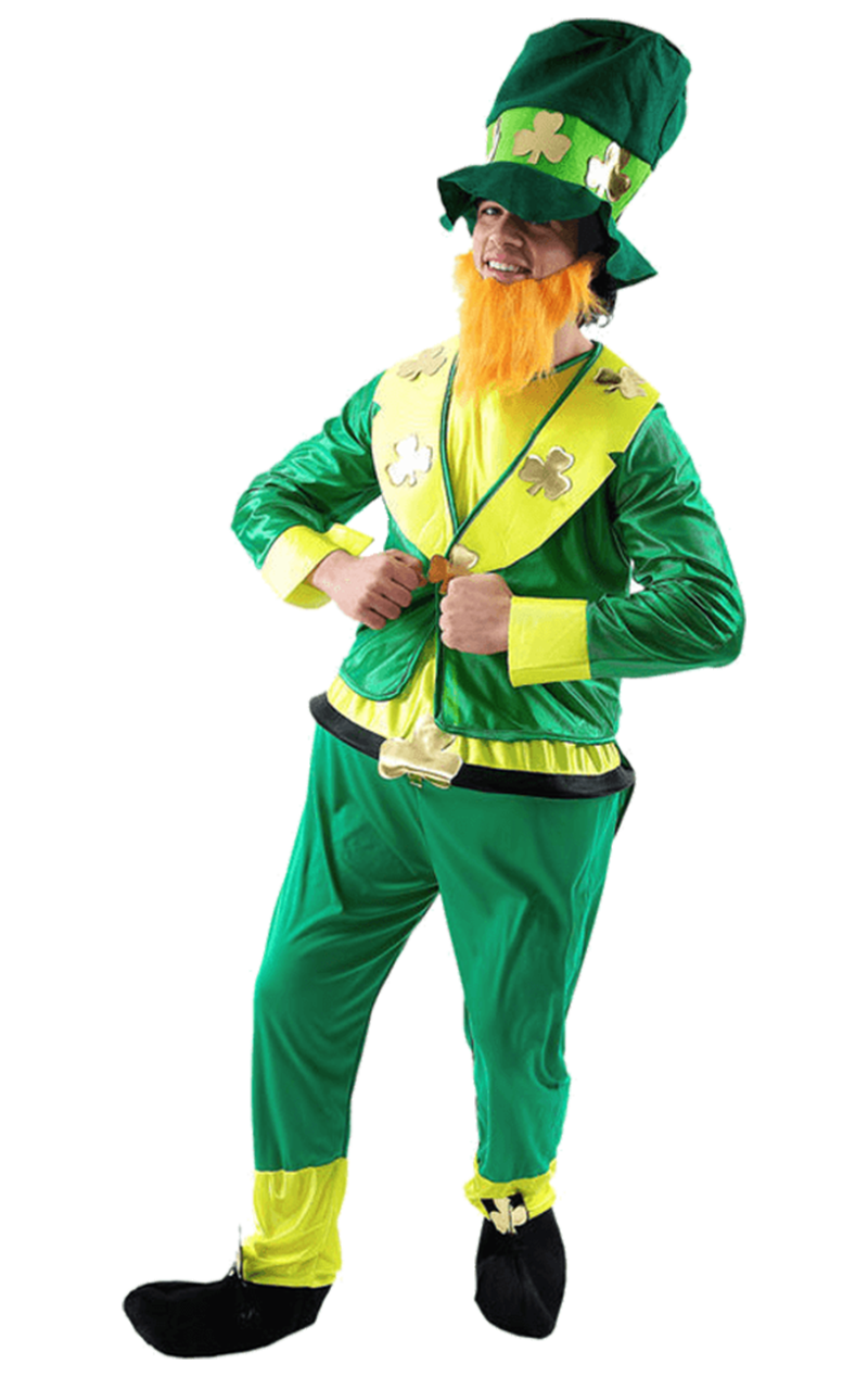 Mens St Patricks Day Irish Leprechaun Costume