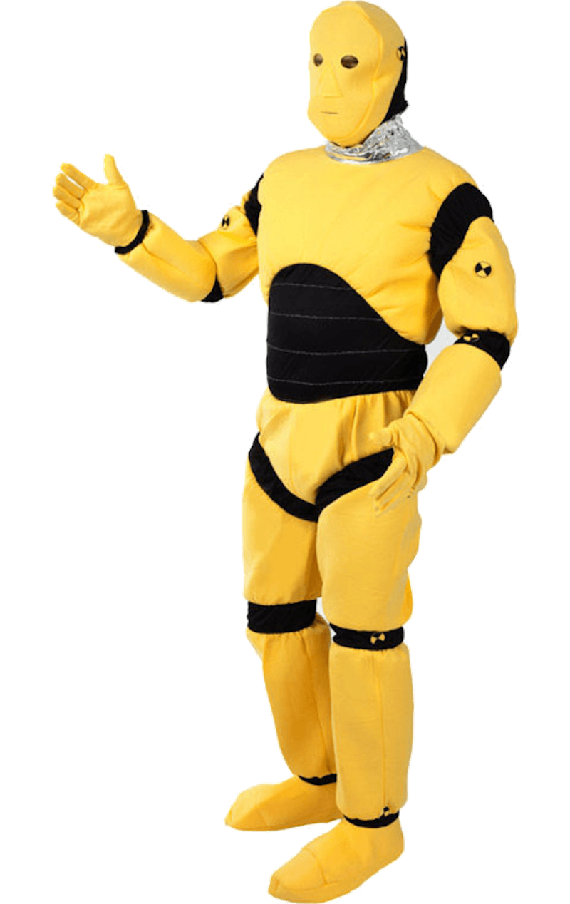 Adult Crash Test Dummy Costume