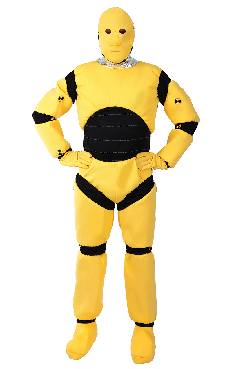 Adult Crash Test Dummy Costume