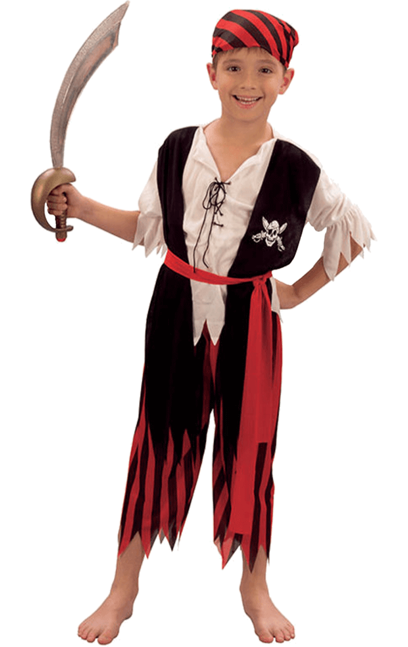 Childrens Pirate Boy Jim Costume
