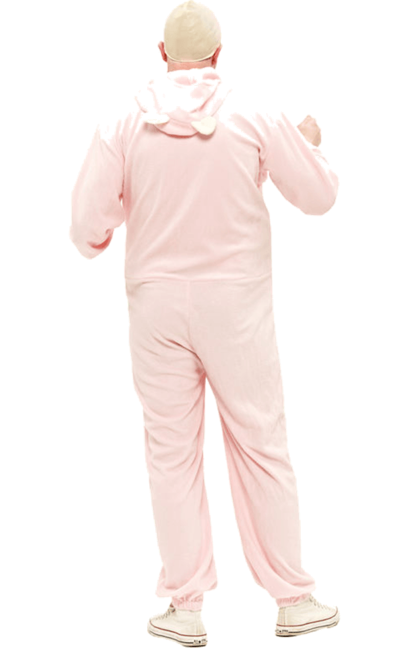Adult Pink Babygrow Costume