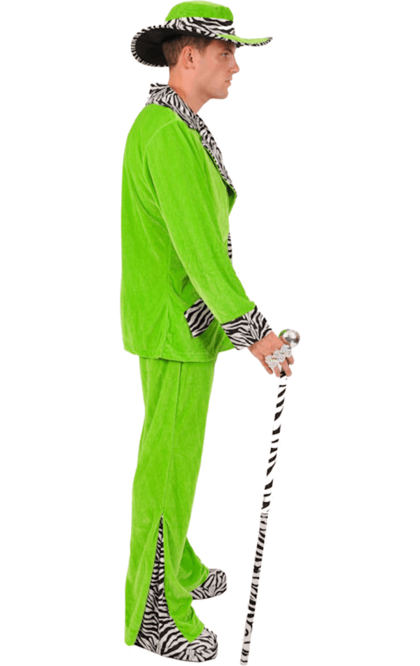 Adult Green Pimp Costume