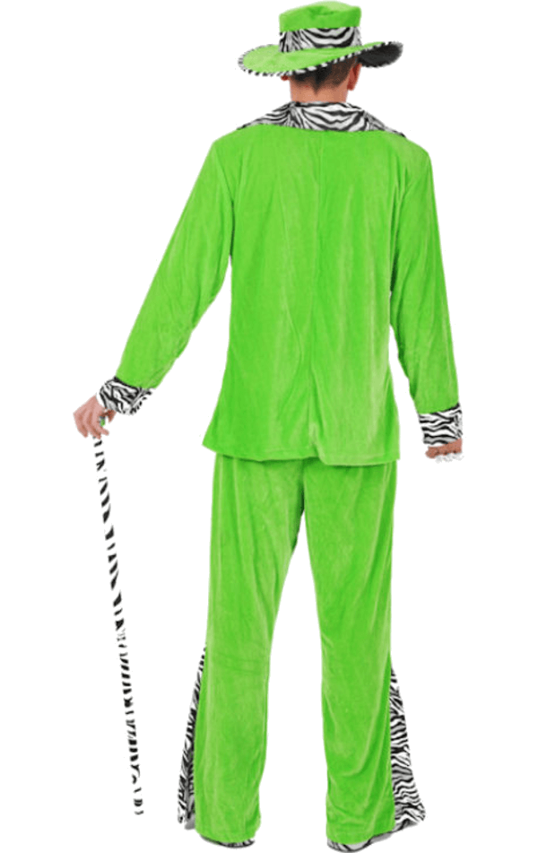 Adult Green Pimp Costume