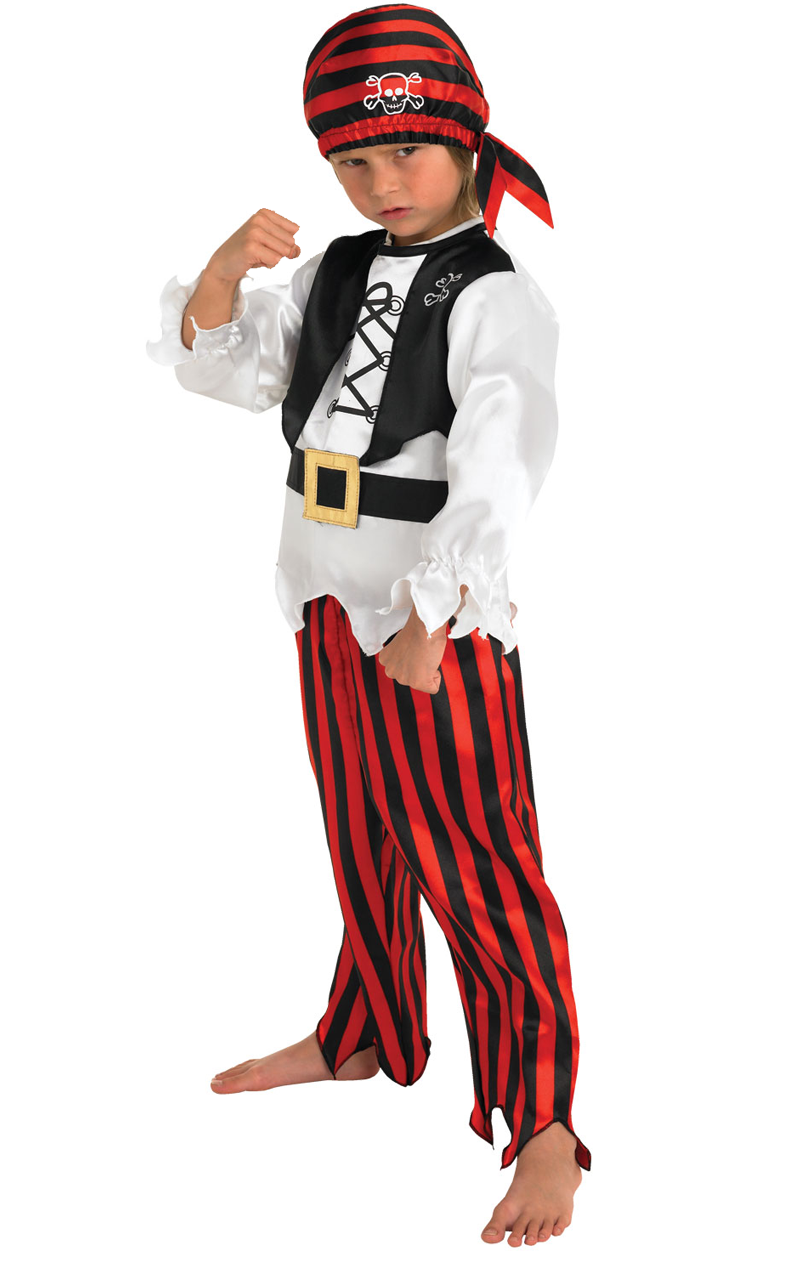 Childrens Raggy Pirate Costume