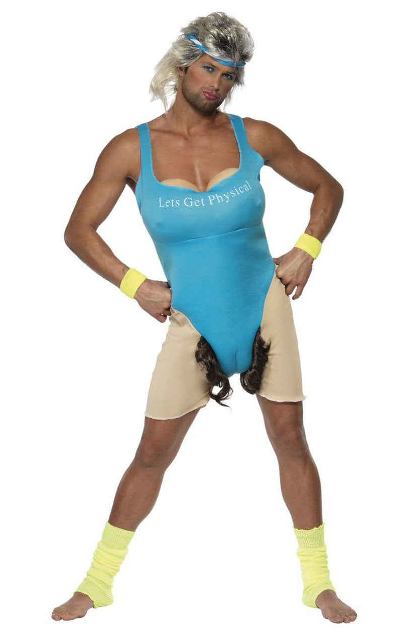 Adult Lets Get Physical Stag Costume
