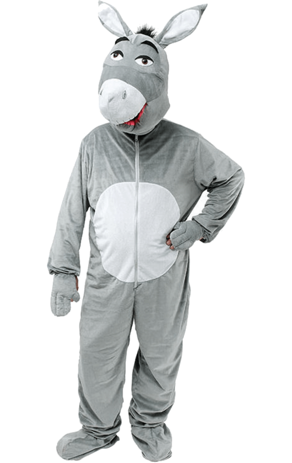 Adult Plush Donkey Costume