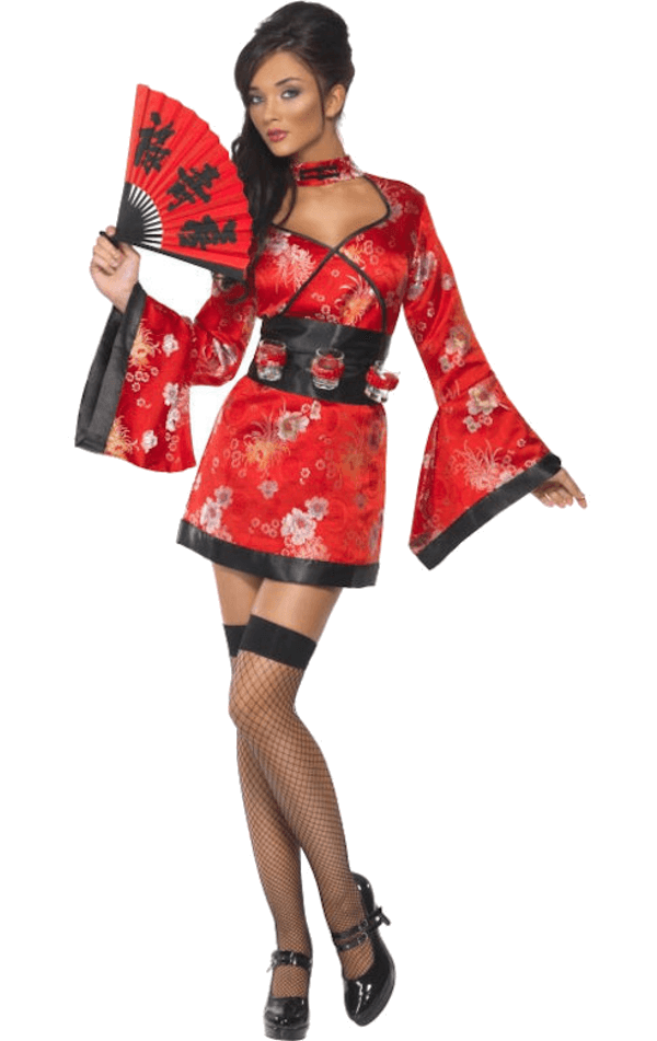 Adult Fever Vodka Geisha Costume