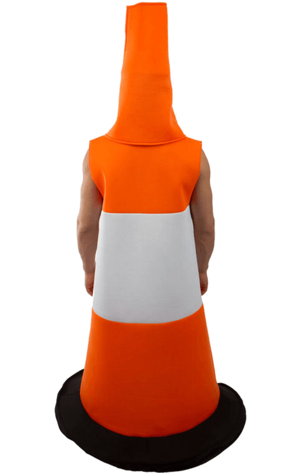 Mens Road Cone Costume