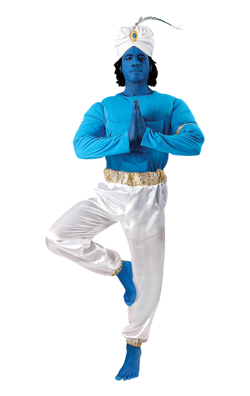 Mens Genie Aladdin Movie Costume