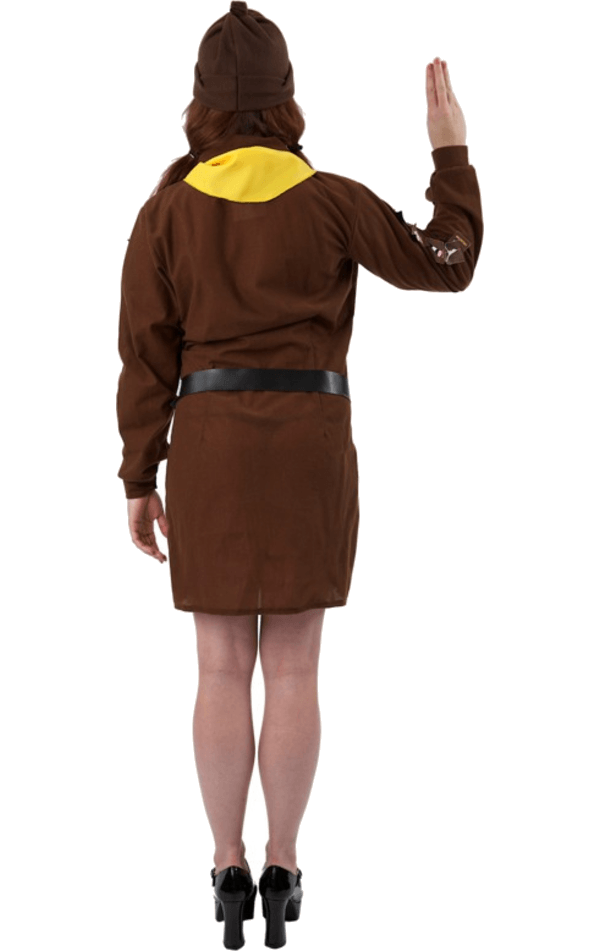 Adult Girls Brownie Uniform Costume
