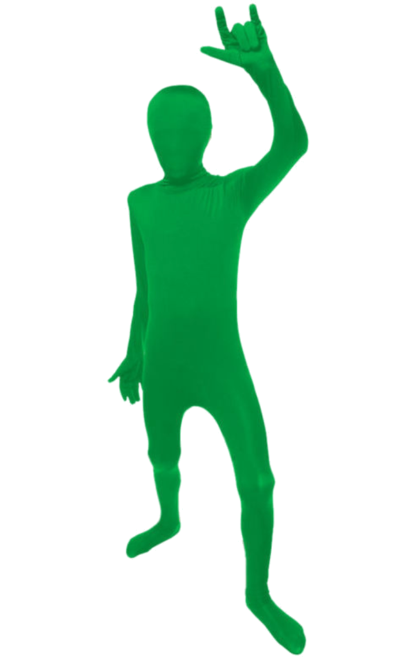 Kids Green Morpsuit Costume