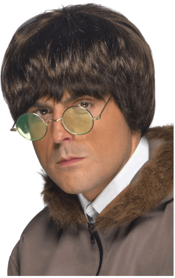 John Lennon The Beatles Wig - Brown