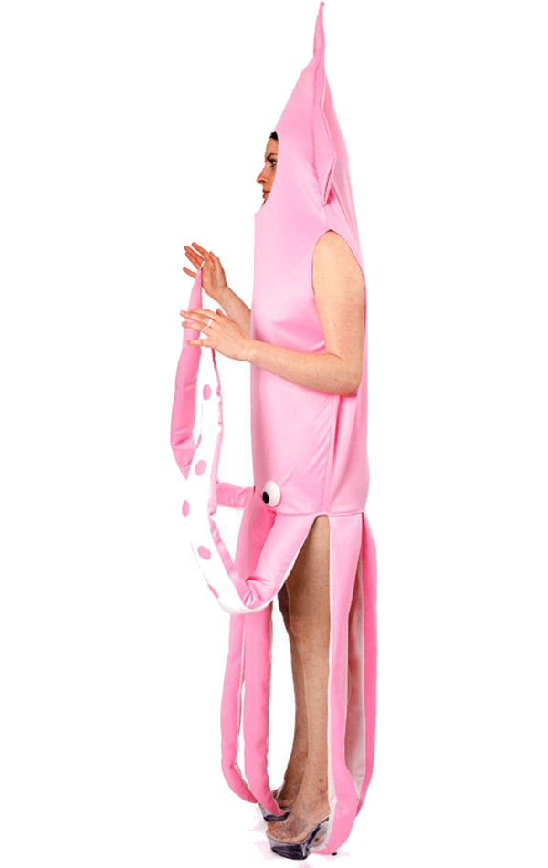 Adult Pink Squid Animal Costume