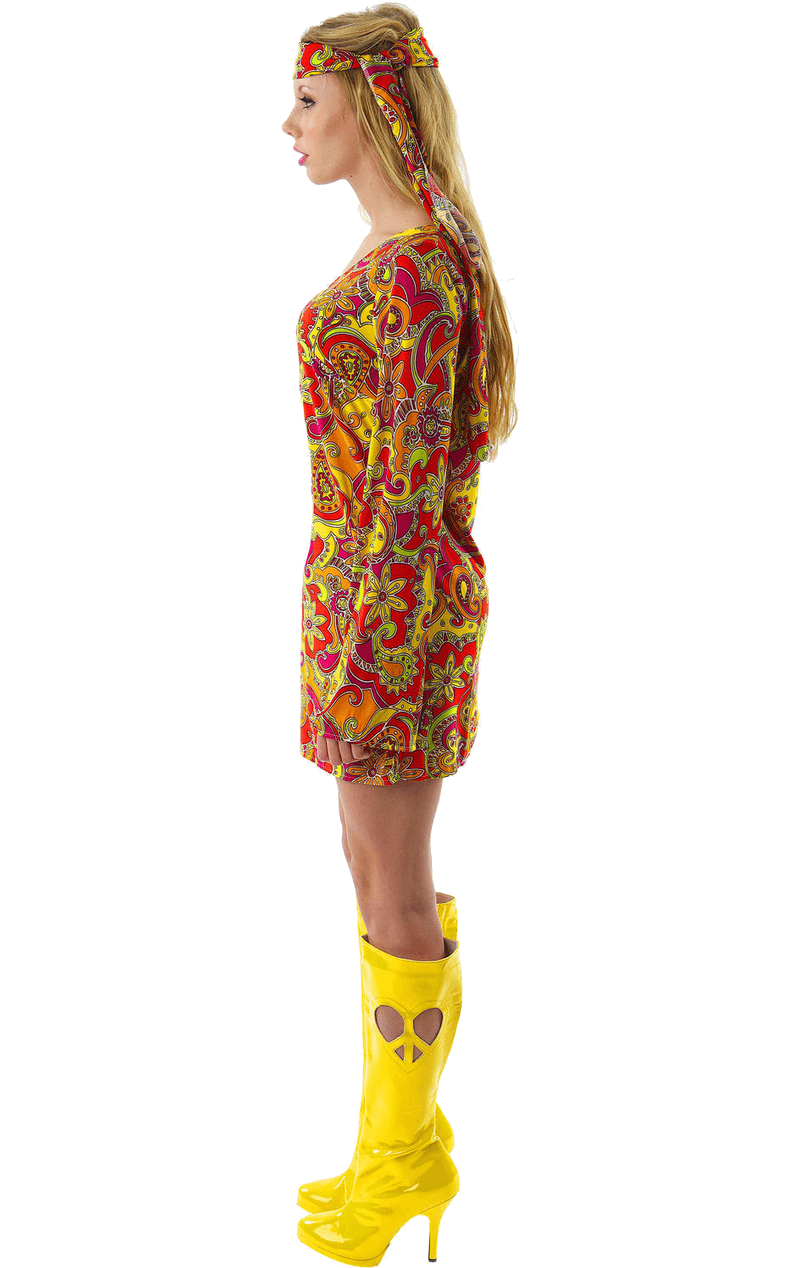 Female 1960s Hippie Costume