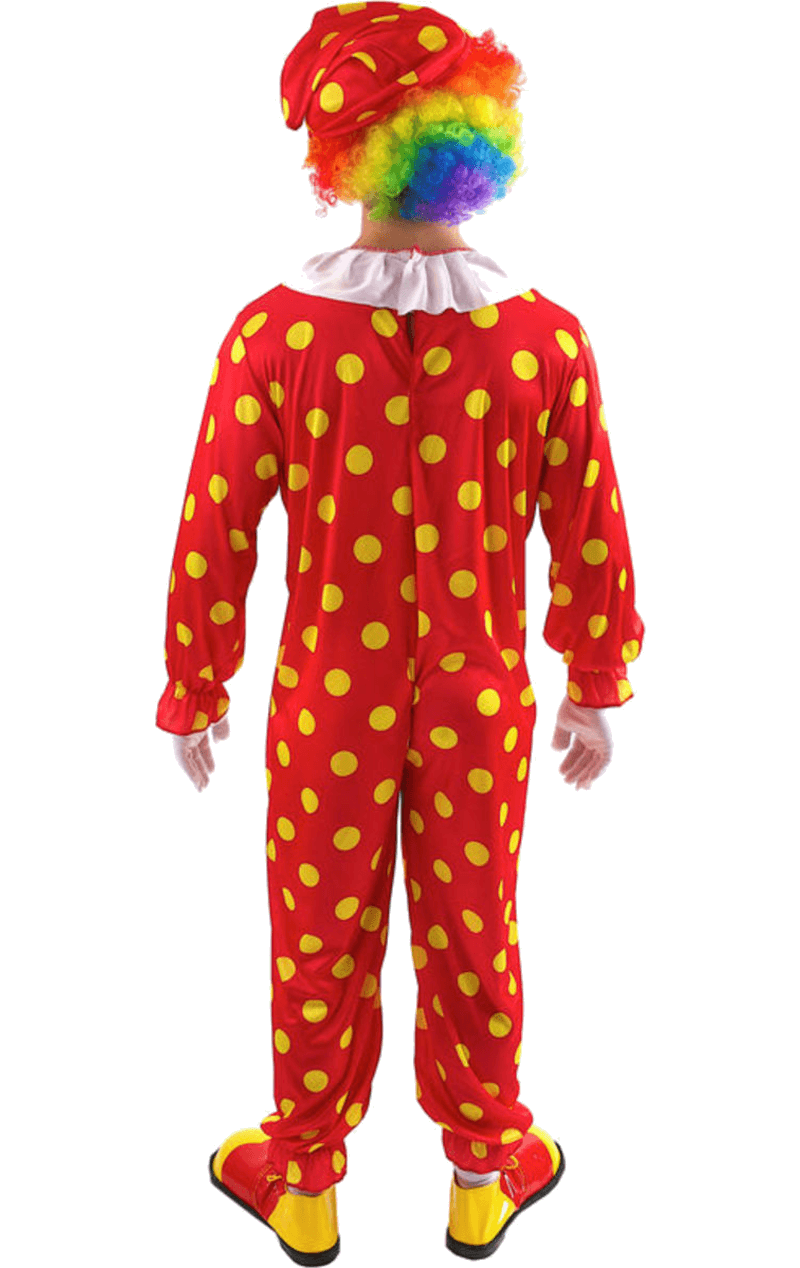 Mens Bobbles The Clown Costume