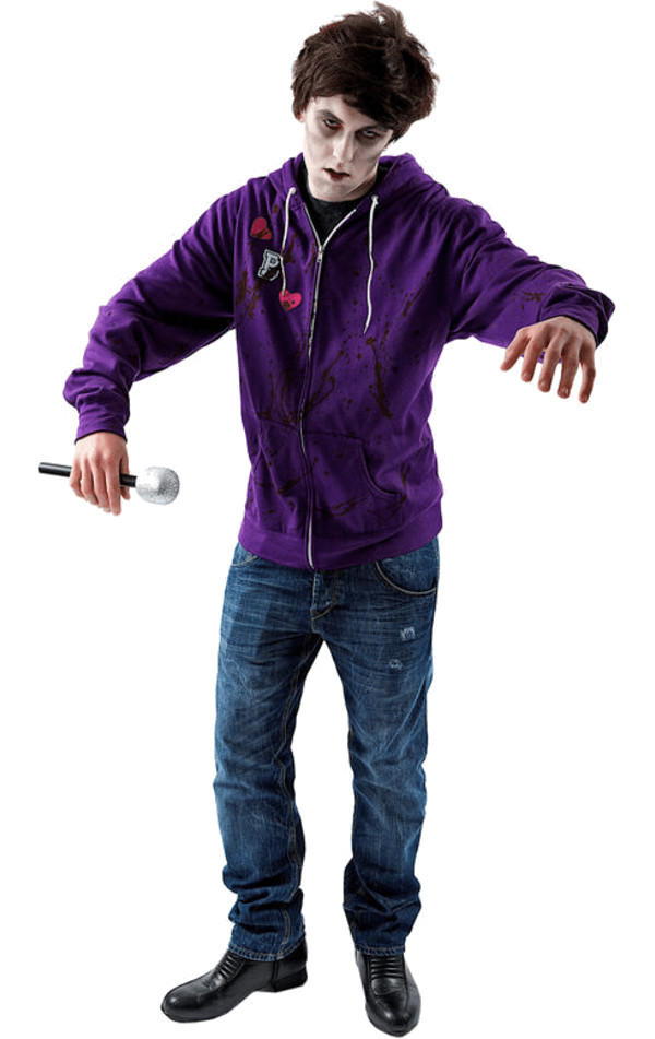 Adult Justin Bieber Zombie Costume